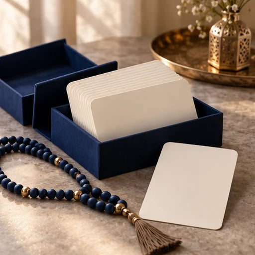 40 Masnoon Dua Cards — illustrative design concept