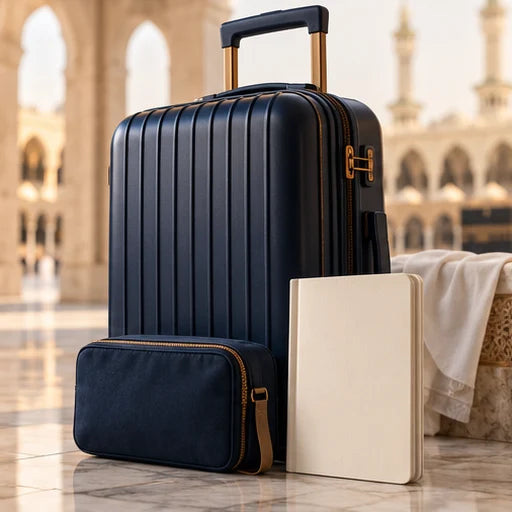 Hajj &amp; Umrah Journey Partner — illustrative design concept