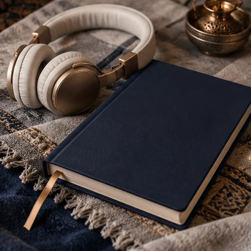 Interactive 40 Hadith Audio-Journal — illustrative design concept