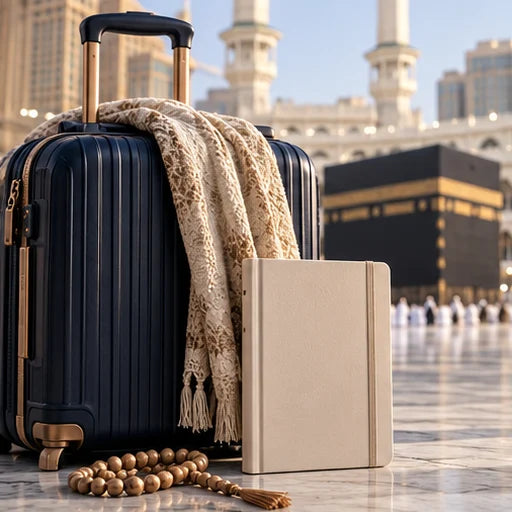 Premium Umrah Guide &amp; Companion — illustrative design concept