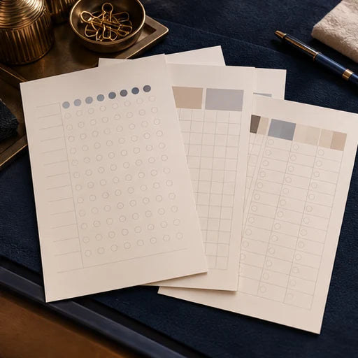 The Aura Routine &amp; Habit Journal — illustrative design concept