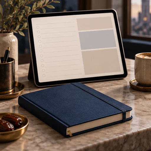 The Ultimate Muslim Life Planner — illustrative design concept